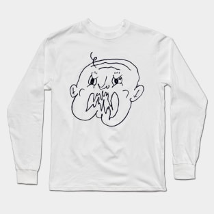 Spawn - White/Gray/+ Long Sleeve T-Shirt